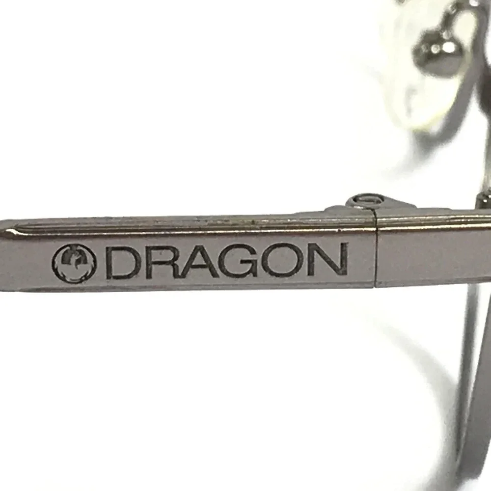 Dragon Eyeglasses Frames SHAY DR191 070 Gunmetal Gray Shiny Round 51-19-140